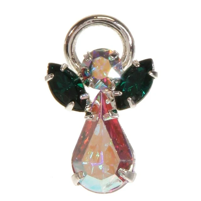 Wild Things Guardian Angel Pin - Emerald