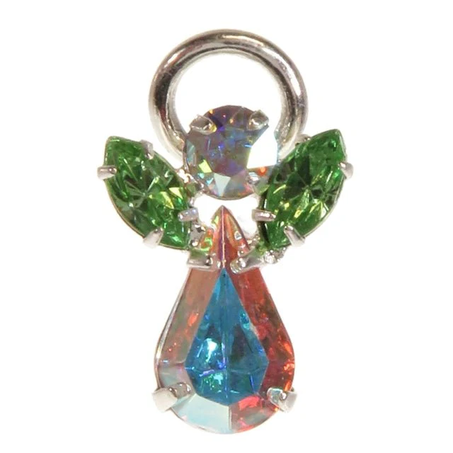 Wild Things Guardian Angel Pin - Peridot
