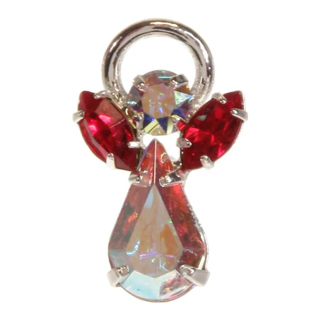 Wild Things Guardian Angel Pin - Ruby