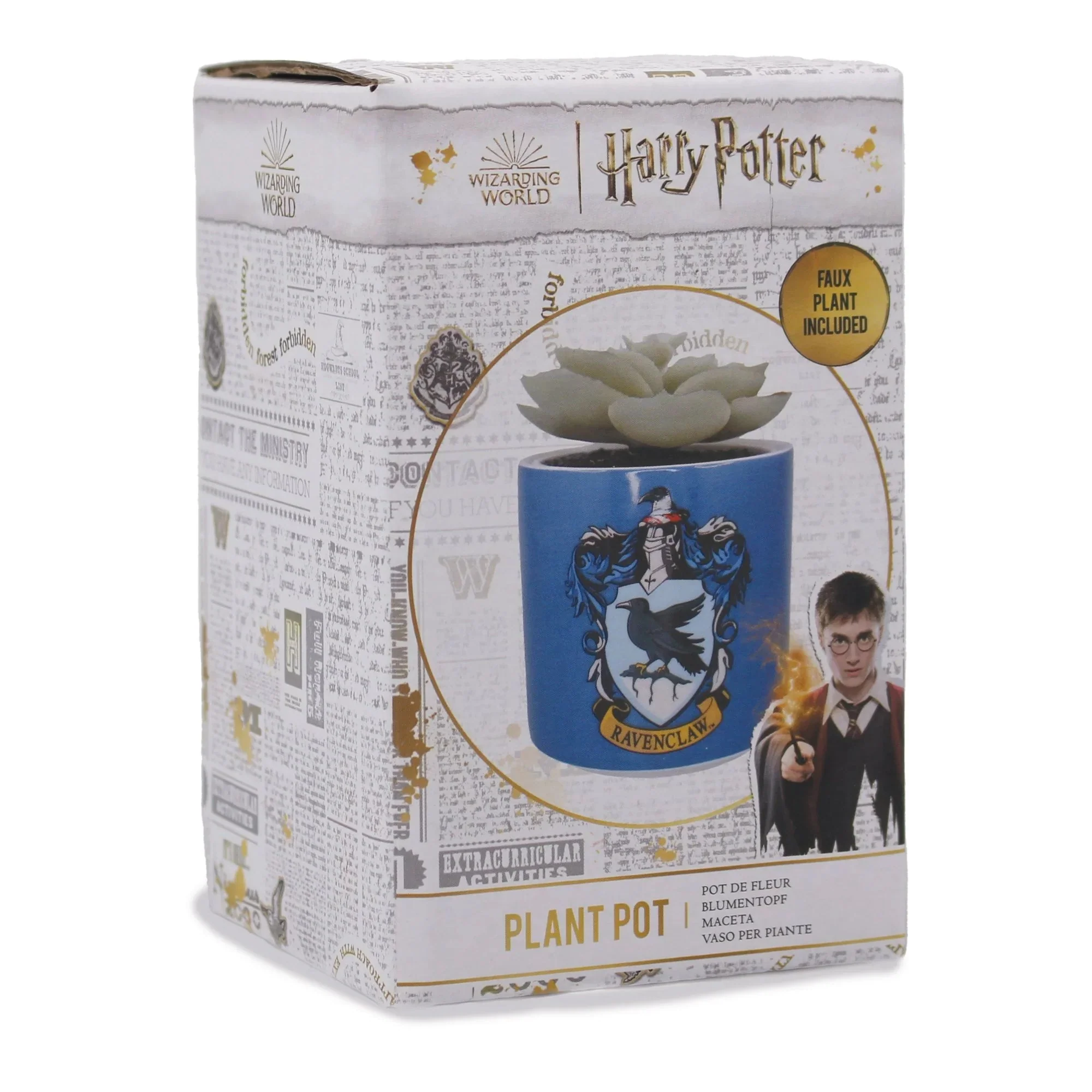 Harry Potter Faux Plant Pot - Ravenclaw - Image 3