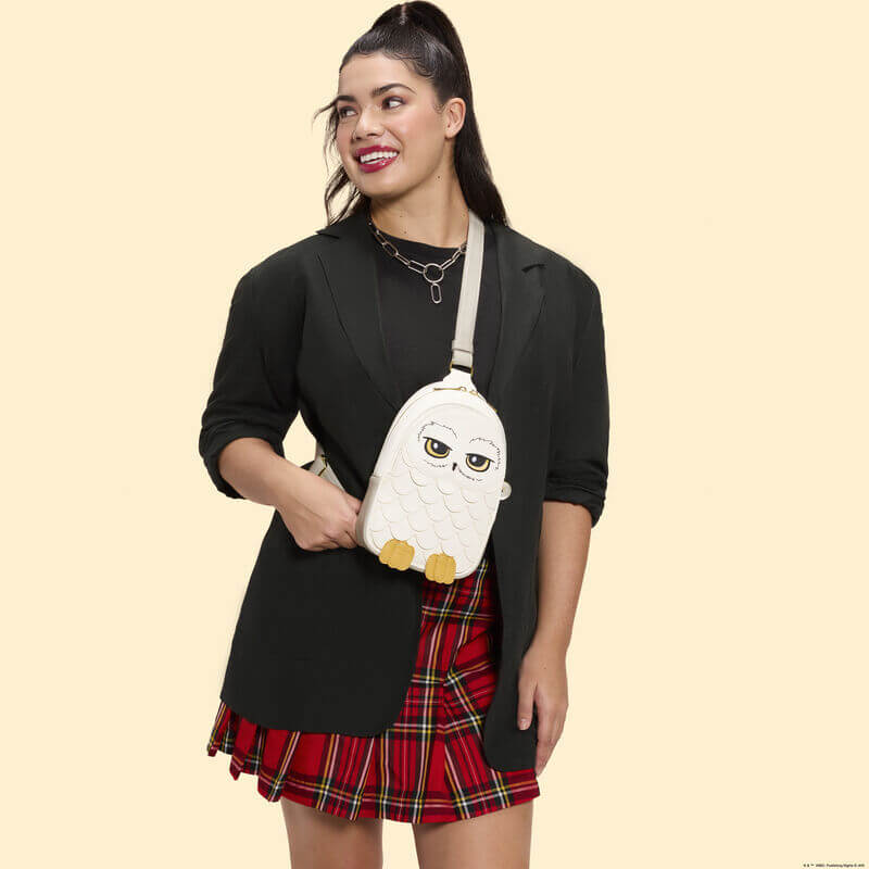 Loungefly Harry Potter Hedwig Cosplay Sling Crossbody Bag - Image 5