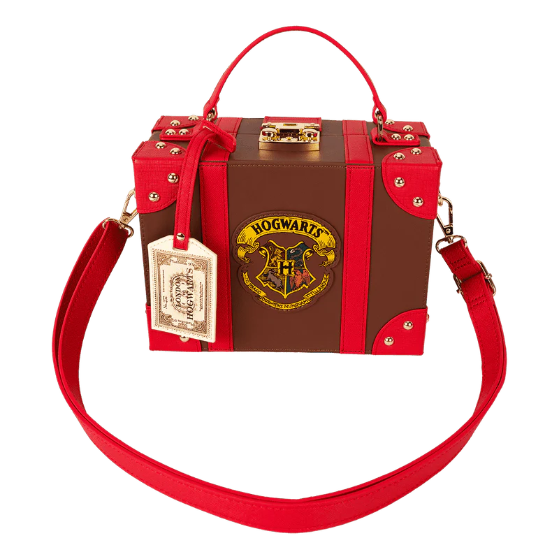 Loungefly Harry Potter Hogwarts Express Luggage Trunk Crossbody Bag - Image 5