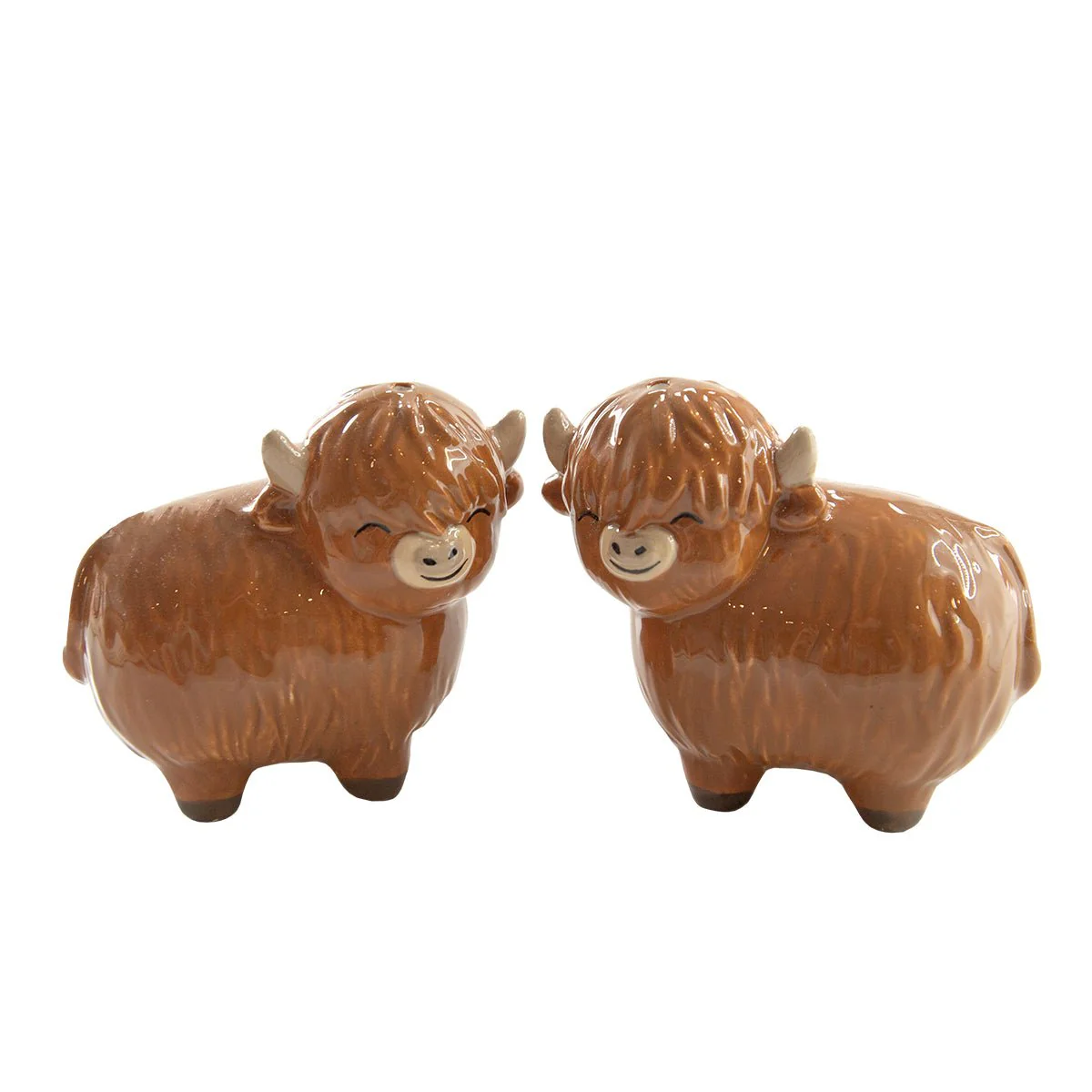 Sass and Belle Highland Cow Salt & Pepper Shakers