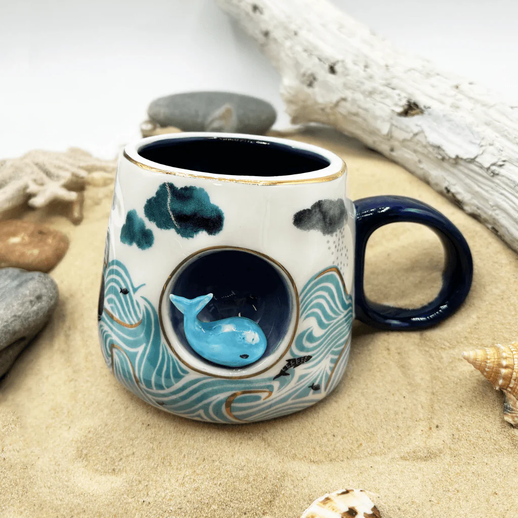 House of Disaster By The Sea 3D Whale Cup - Image 7