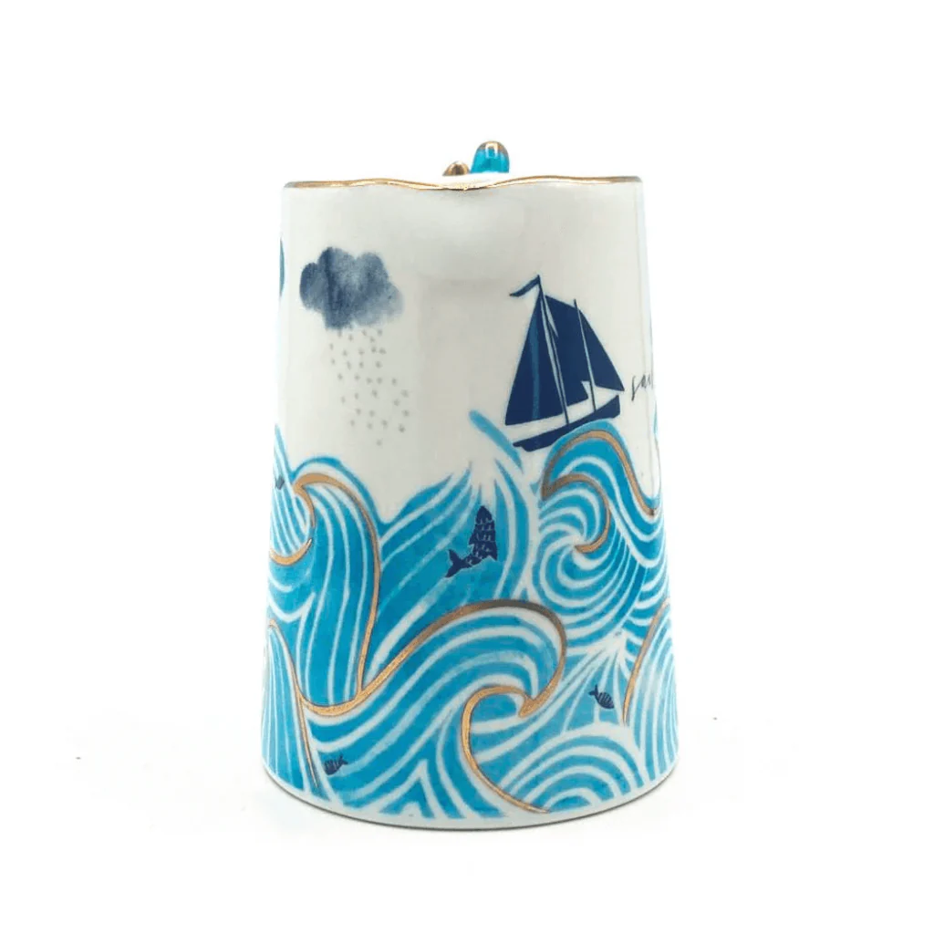 House of Disaster By The Sea Whale Jug - Image 4