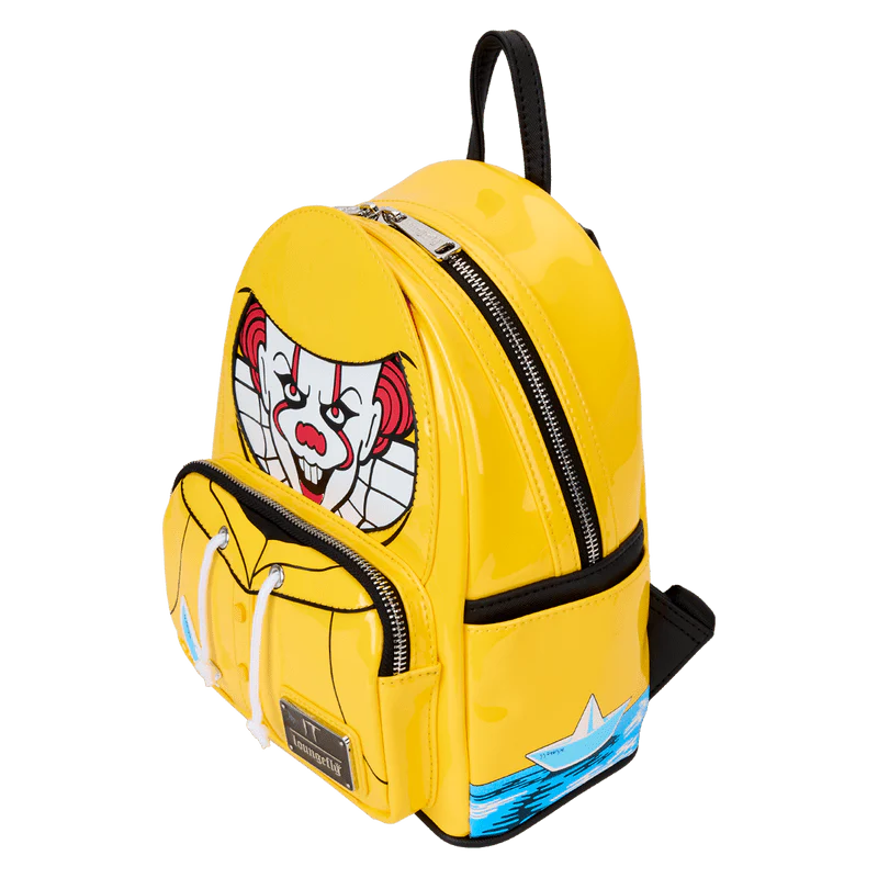 Loungefly It Pennywise Raincoat Cosplay Glow Mini Backpack - Image 3