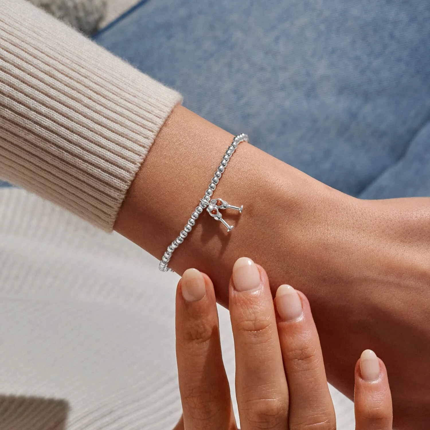 Joma A Little Sip Sip Hooray It’s Your Birthday Bracelet - Image 4