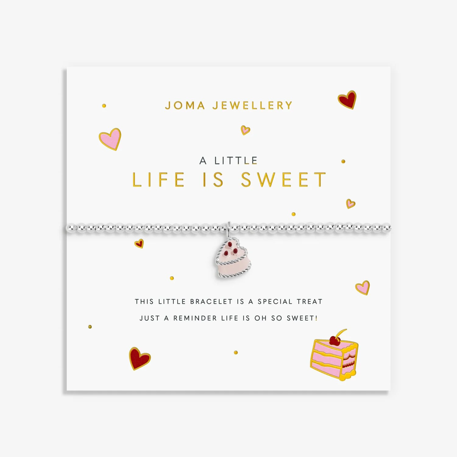 Joma A Little Vibes Life Is Sweet Bracelet