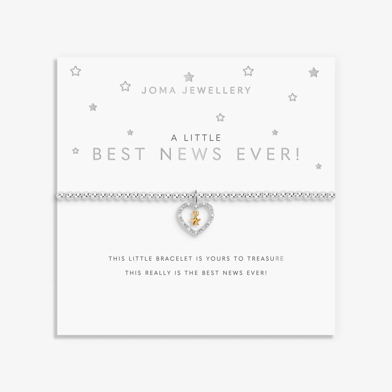 Joma Jewellery - A Little 'Best News Ever!' Bracelet