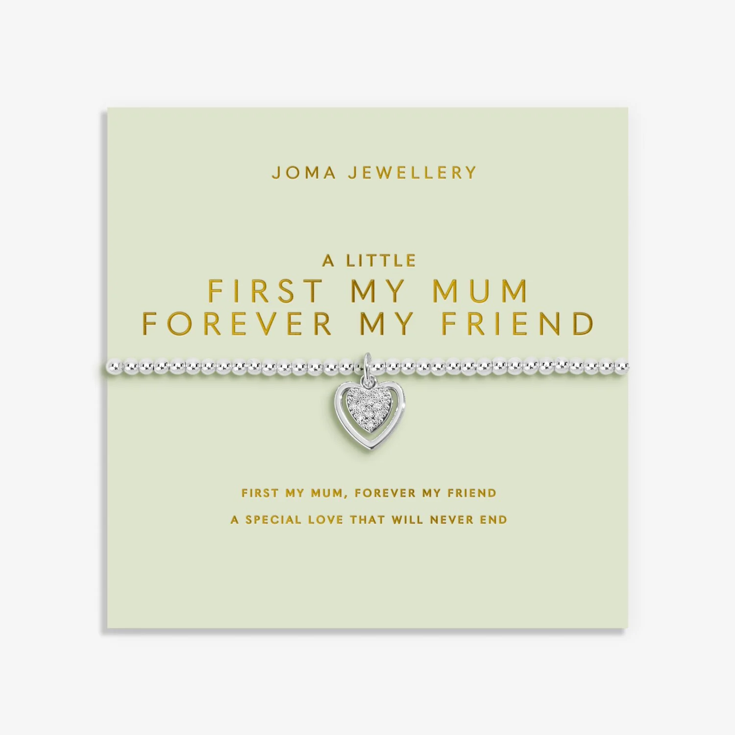Joma Jewellery A Little First My Mum Forever My Friend Bracelet