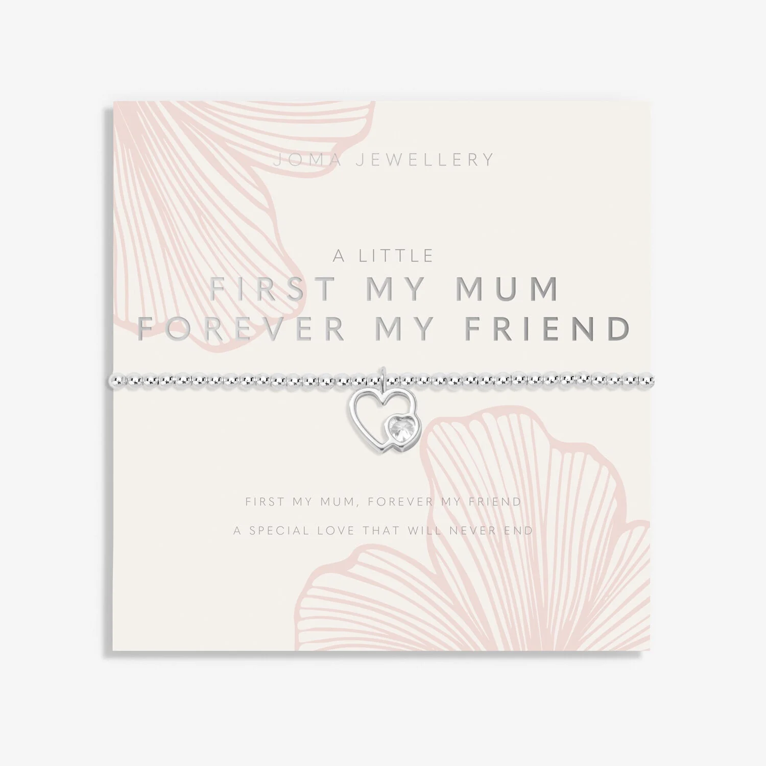 Joma Jewellery - A Little 'First My Mum Forever My Friend' Bracelet