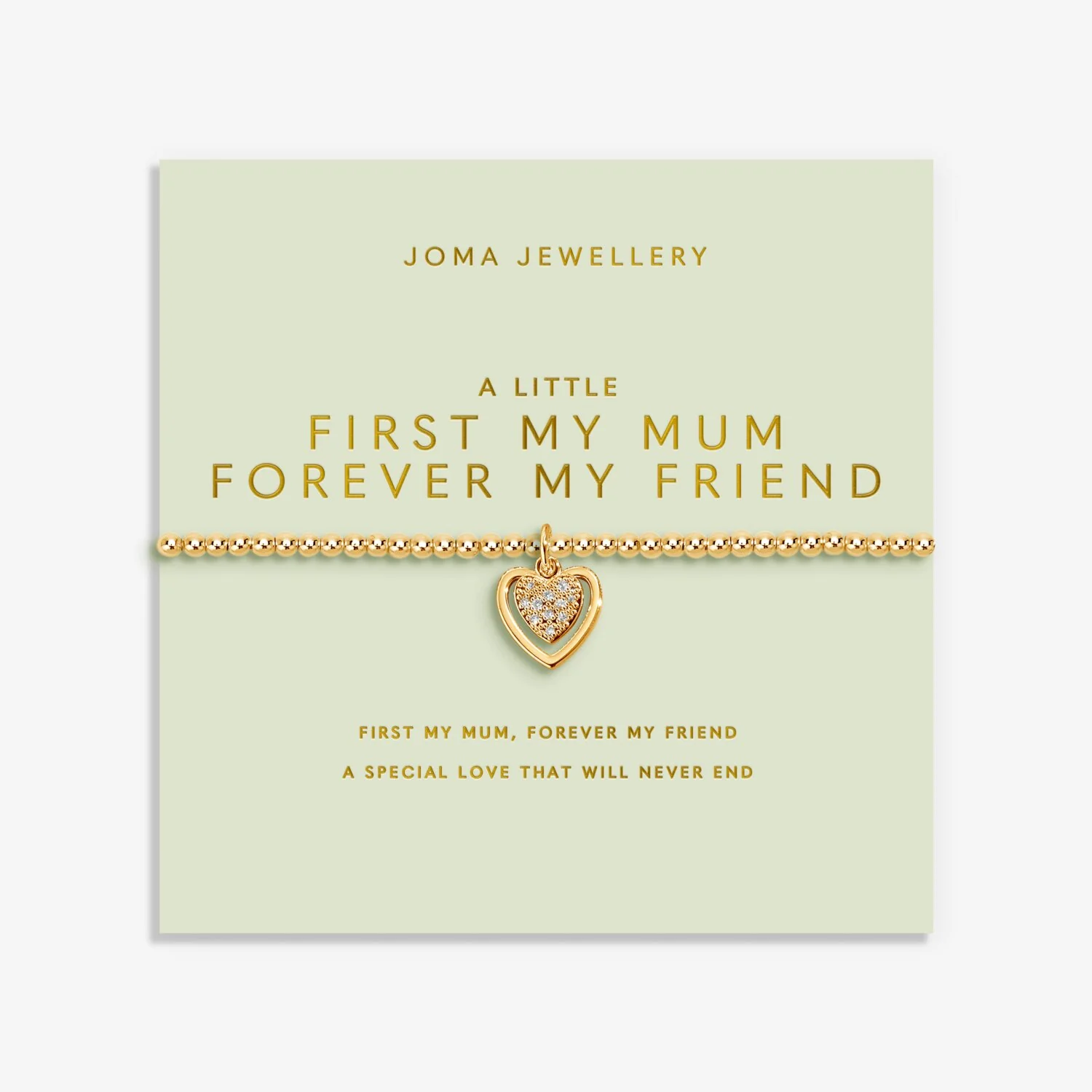 Joma Jewellery A Little First My Mum Forever My Friend Bracelet