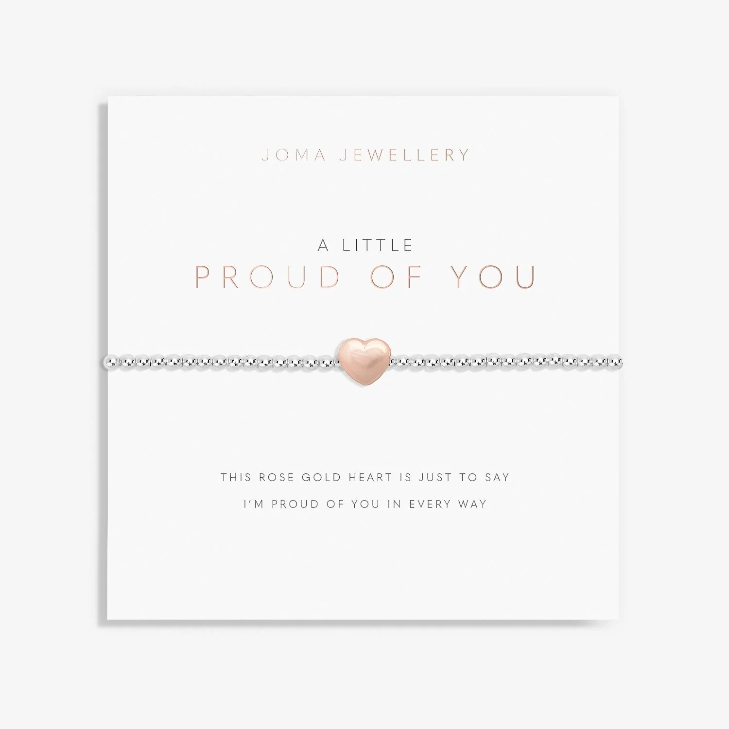 Joma Jewellery - A Little 'Proud Of You' Bracelet