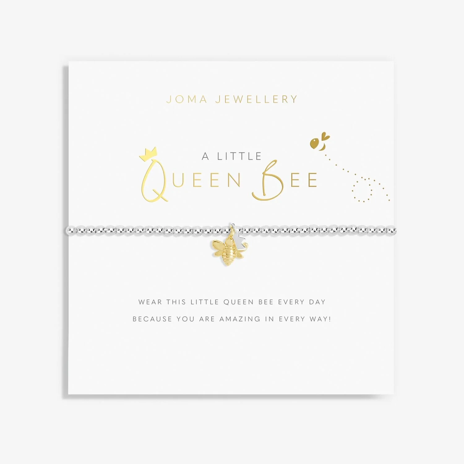 Joma Jewellery - A Little 'Queen Bee' Bracelet