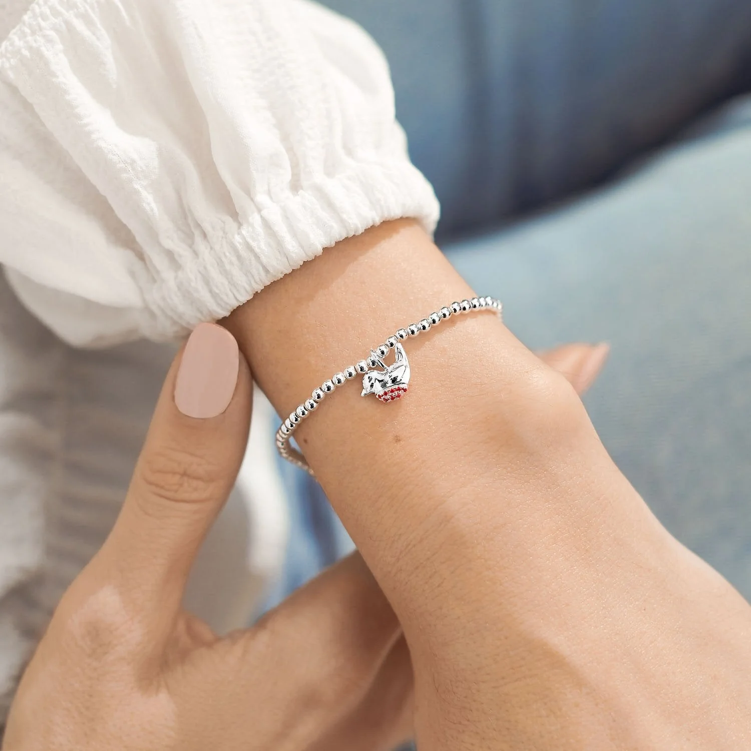 Joma Jewellery - A Little 'Robins Appear When Loved Ones Are Near' Bracelet - Image 4