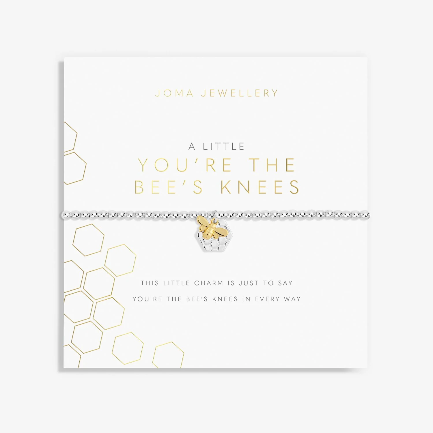 Joma Jewellery - A Little 'You're The Bee' s Knees' Bracelet