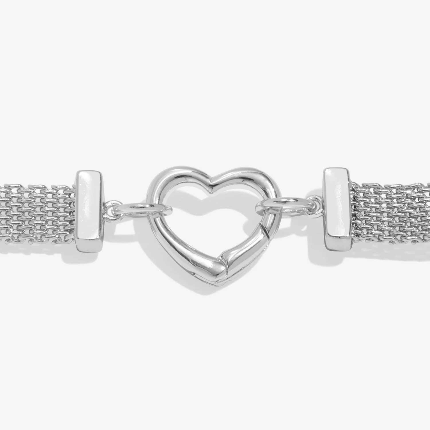 Joma Jewellery - Bracelet Bar Heart Clasp Bracelet - Image 2