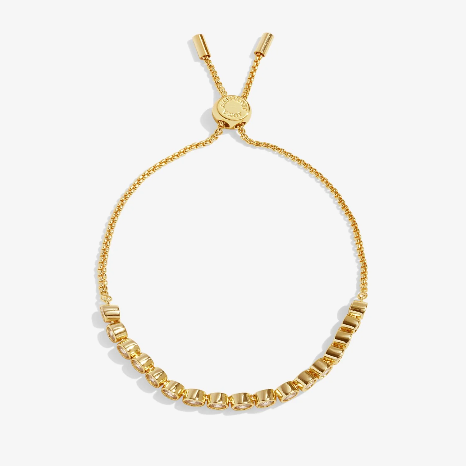 Joma Jewellery - Bracelet Bar Round Cubic Zirconia Tennis Bracelet