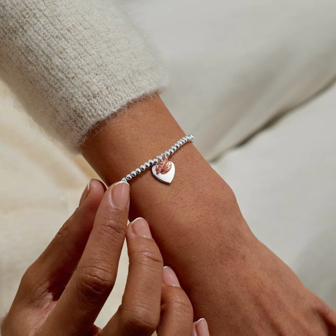 Joma Jewellery - Christmas A Little 'Christmas Robin' Bracelet - Image 4