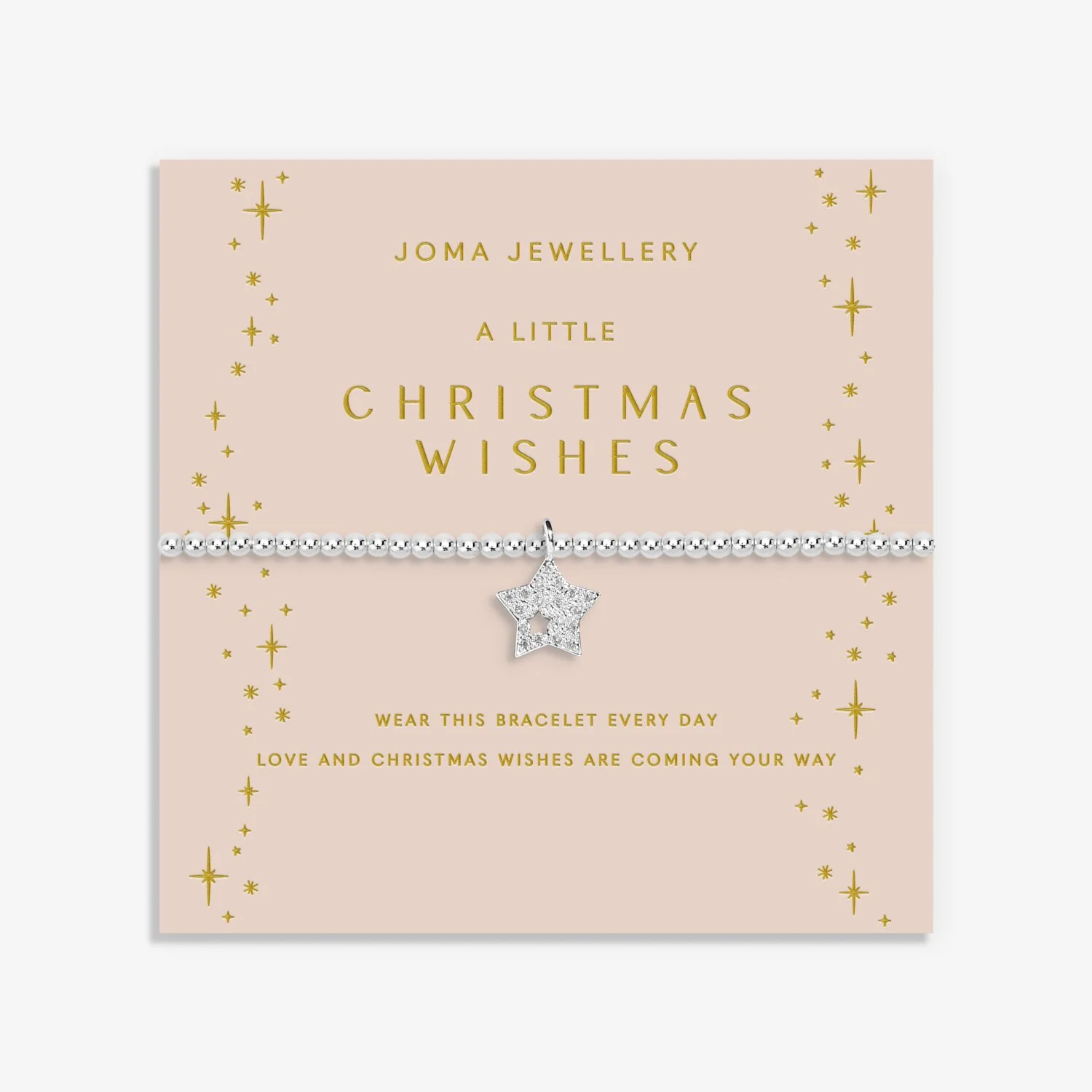 Joma Jewellery - Christmas A Little 'Christmas Wishes' Bracelet