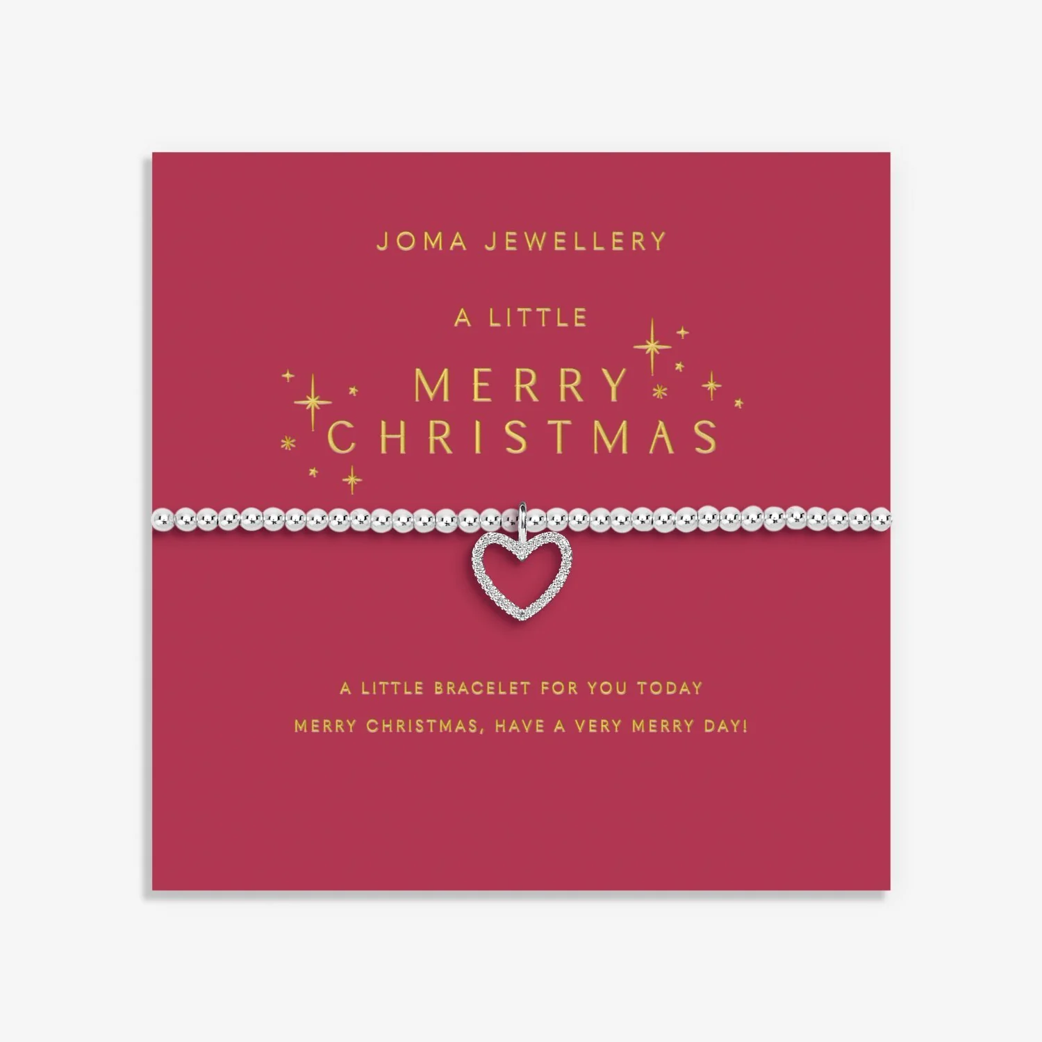 Joma Jewellery - Christmas A Little 'Merry Christmas' Bracelet