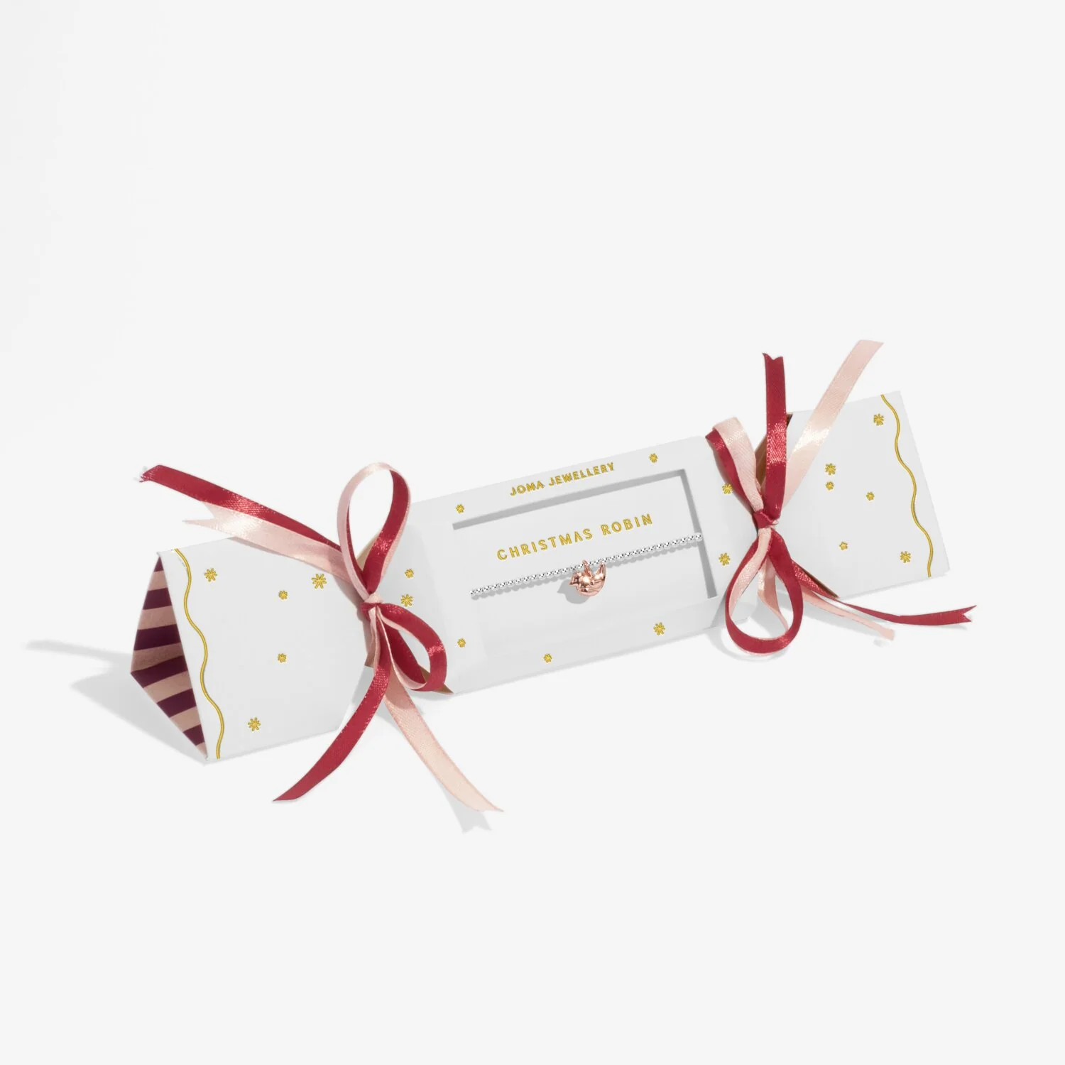 Joma Jewellery - Christmas Cracker 'Christmas Robin' Bracelet