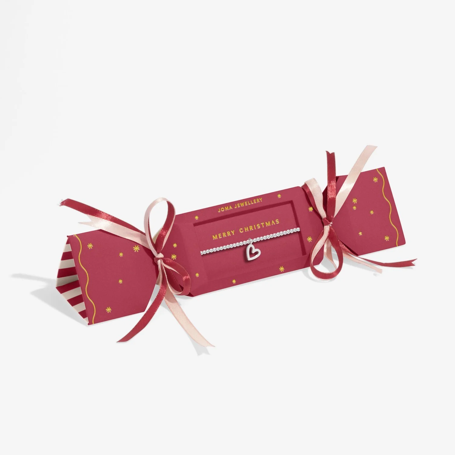 Joma Jewellery - Christmas Cracker 'Merry Christmas' Bracelet