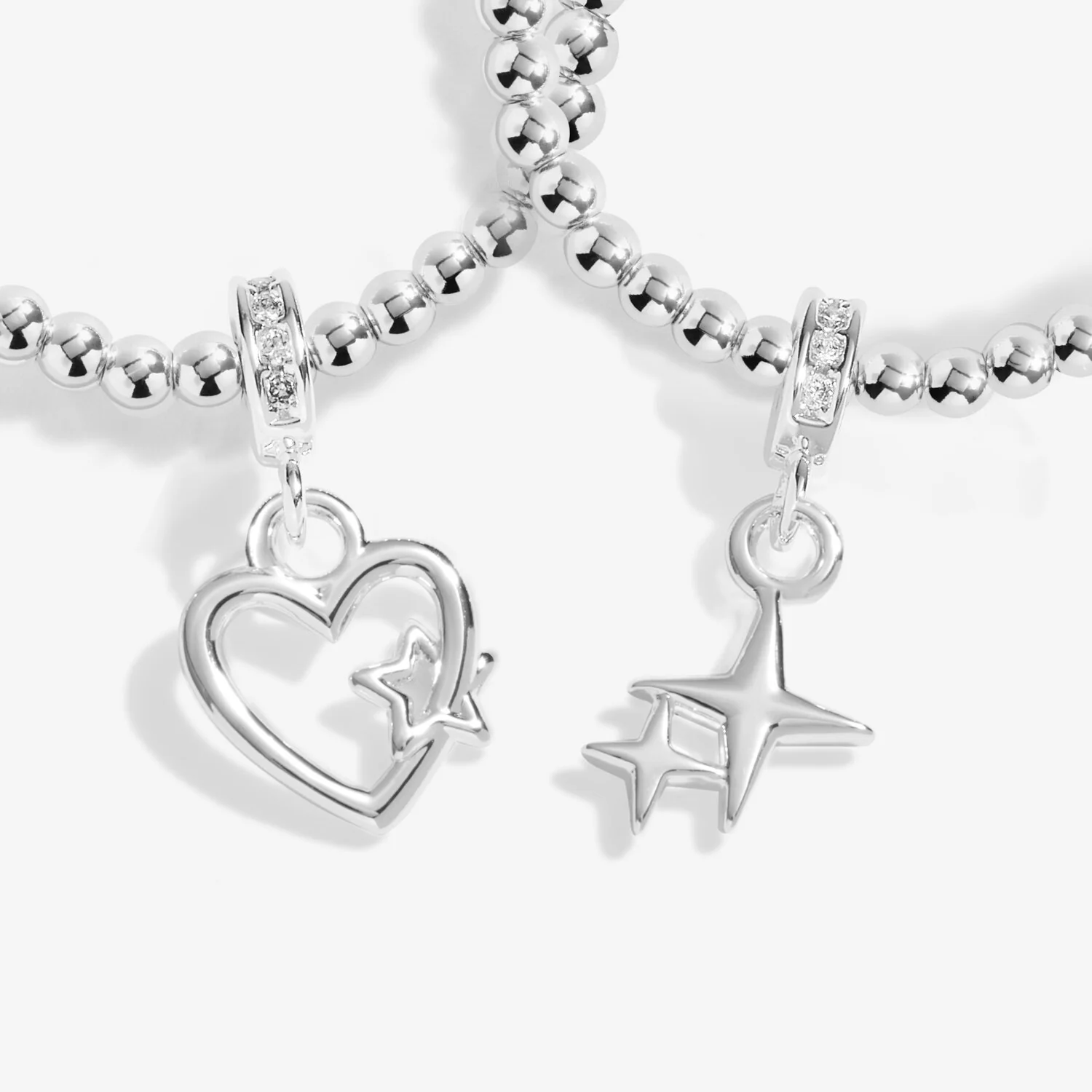 Joma Jewellery - 'Christmas Wishes' Linked Infinity Bracelets - Image 3