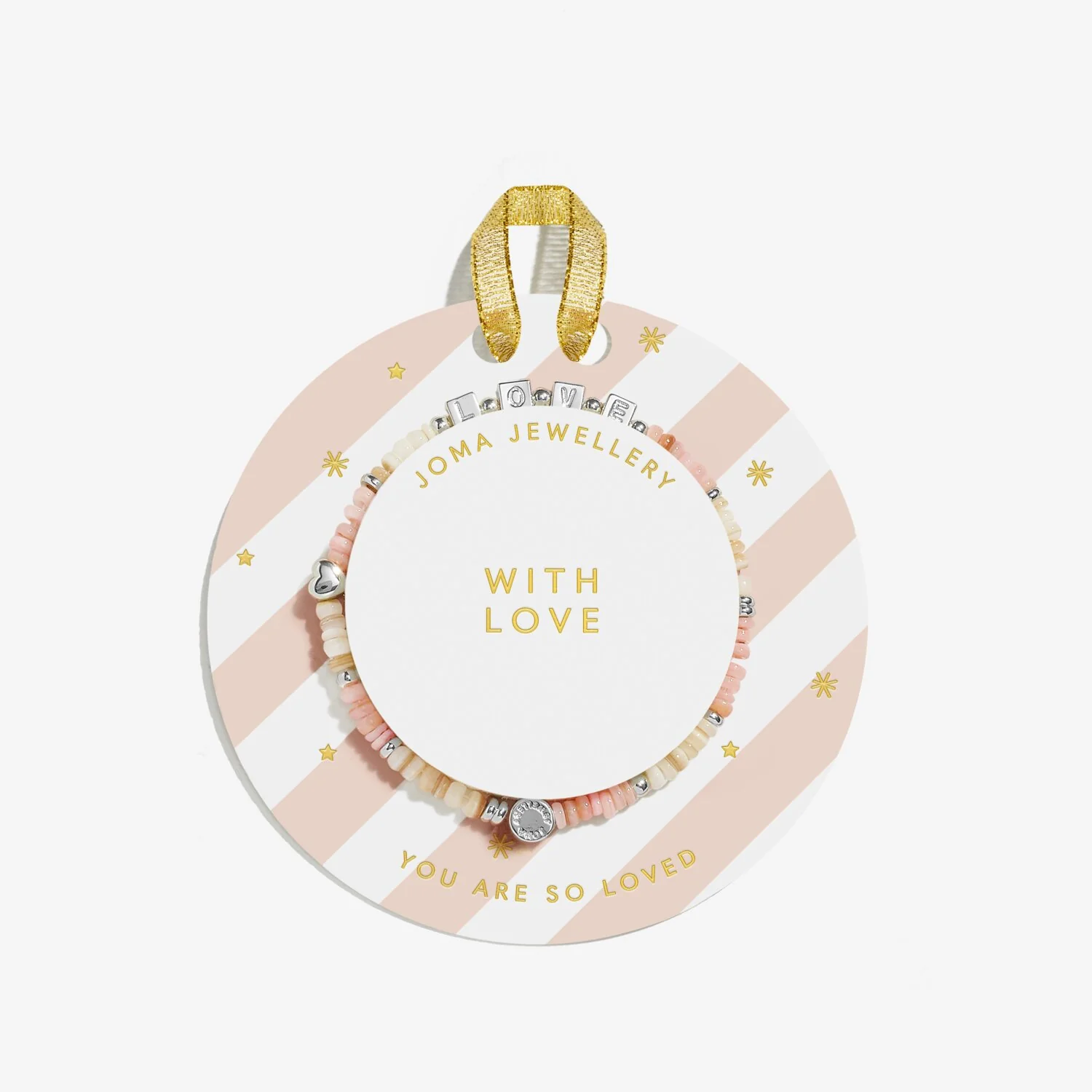Joma Jewellery - Kids' Happy Little Moments 'With Love' Bracelet