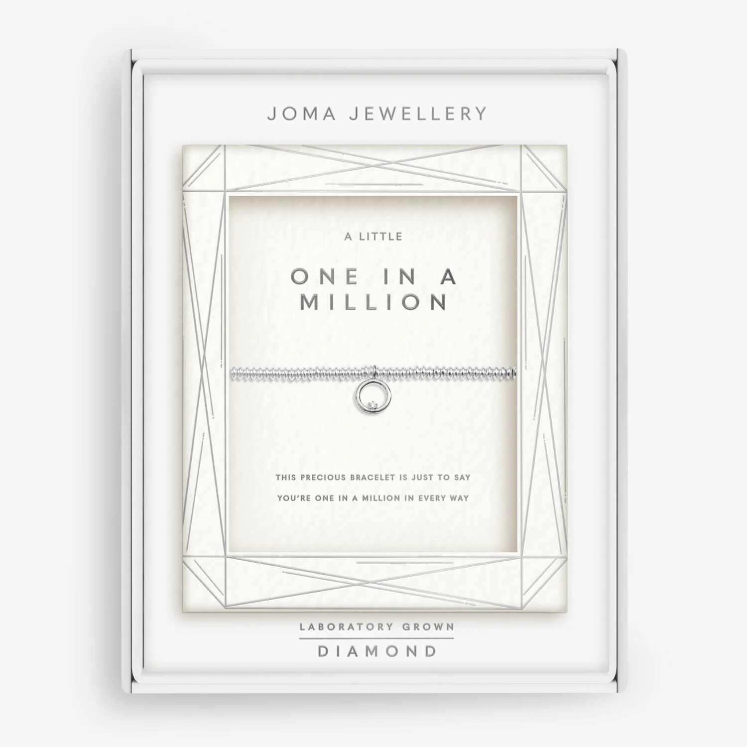 Joma Jewellery - Laboratory Grown Diamond A Little 'One In A Million' Bracelet
