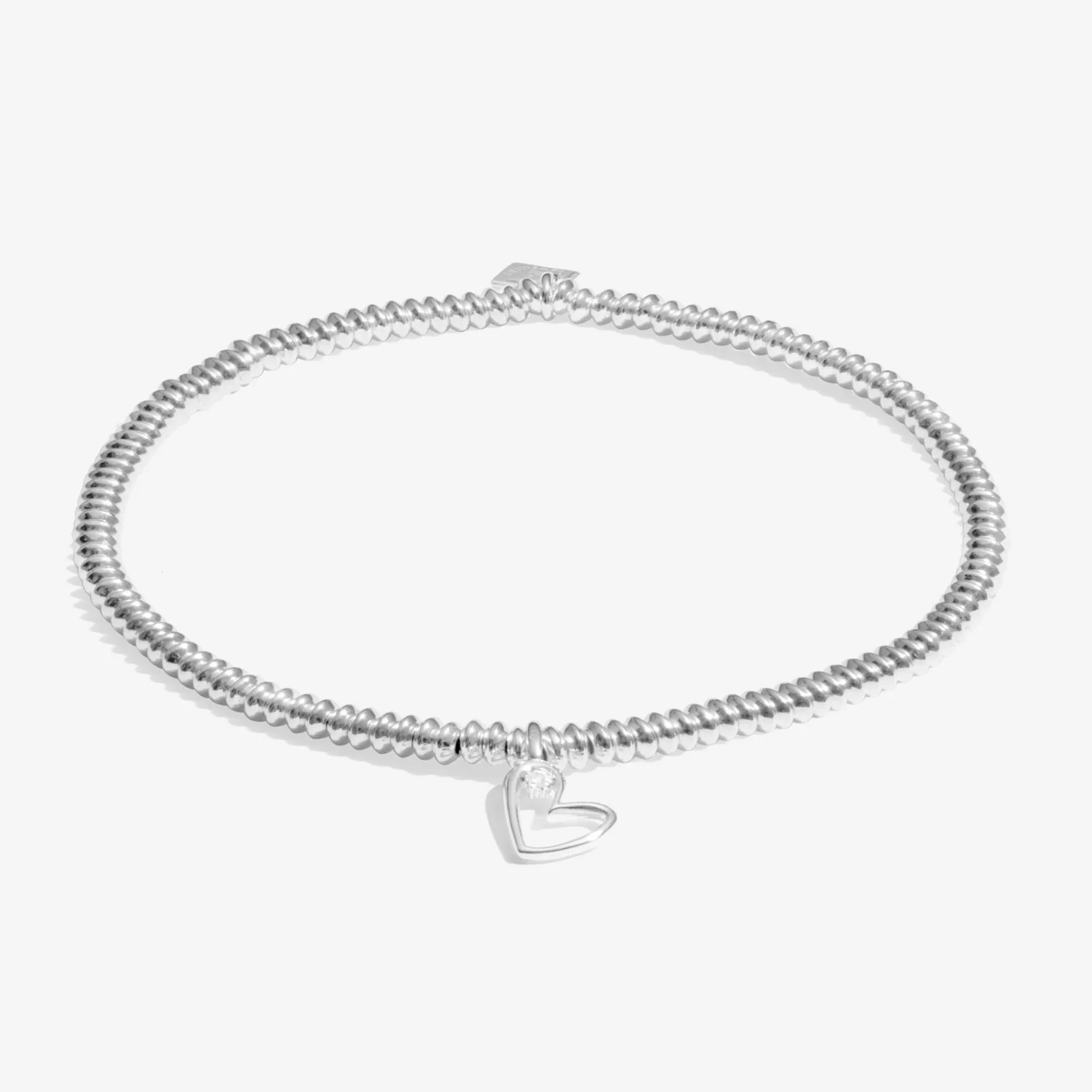 Joma Jewellery - Laboratory Grown Diamond A Little 'With Love' Bracelet - Image 3