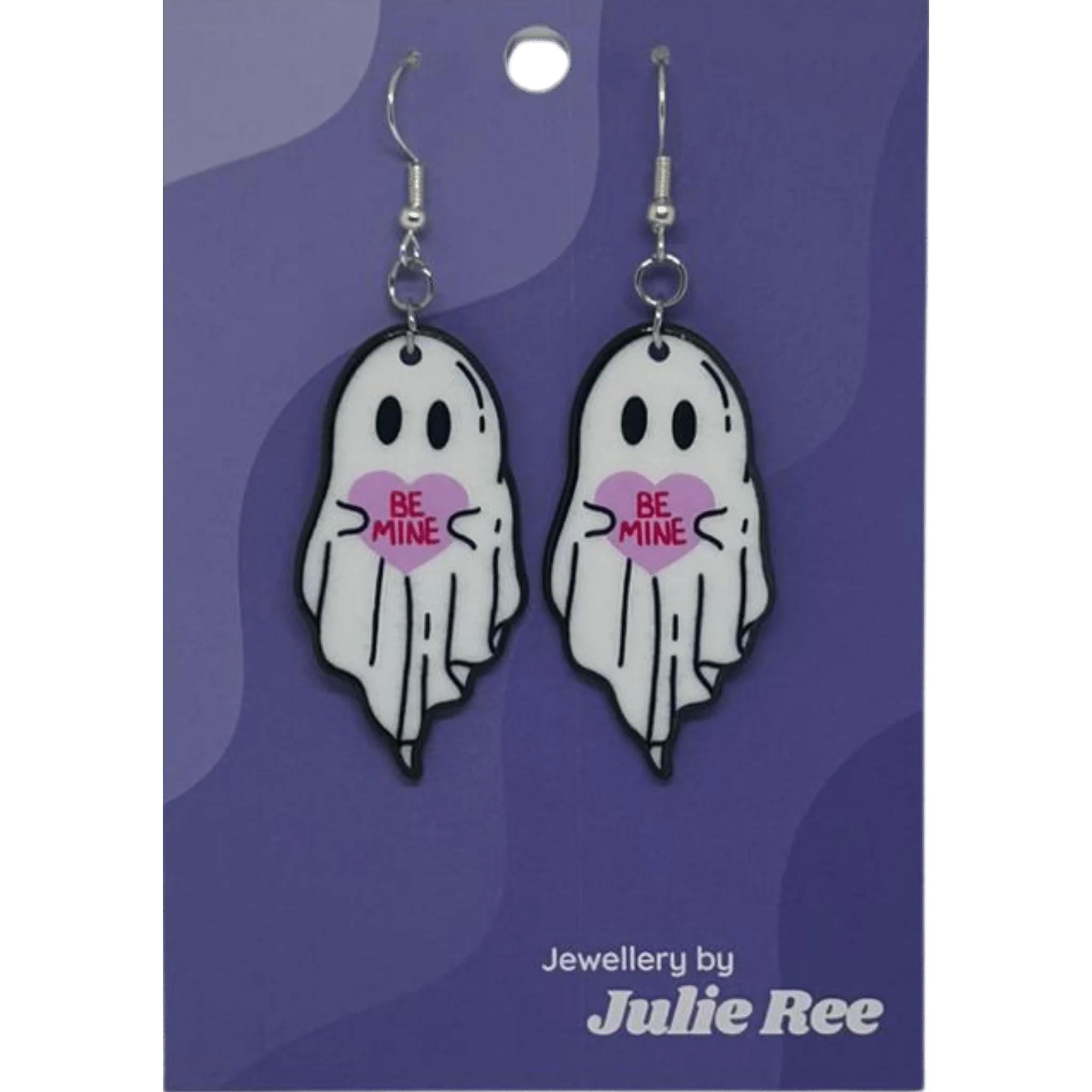 Julie Ree Earrings - Be Mine Ghost
