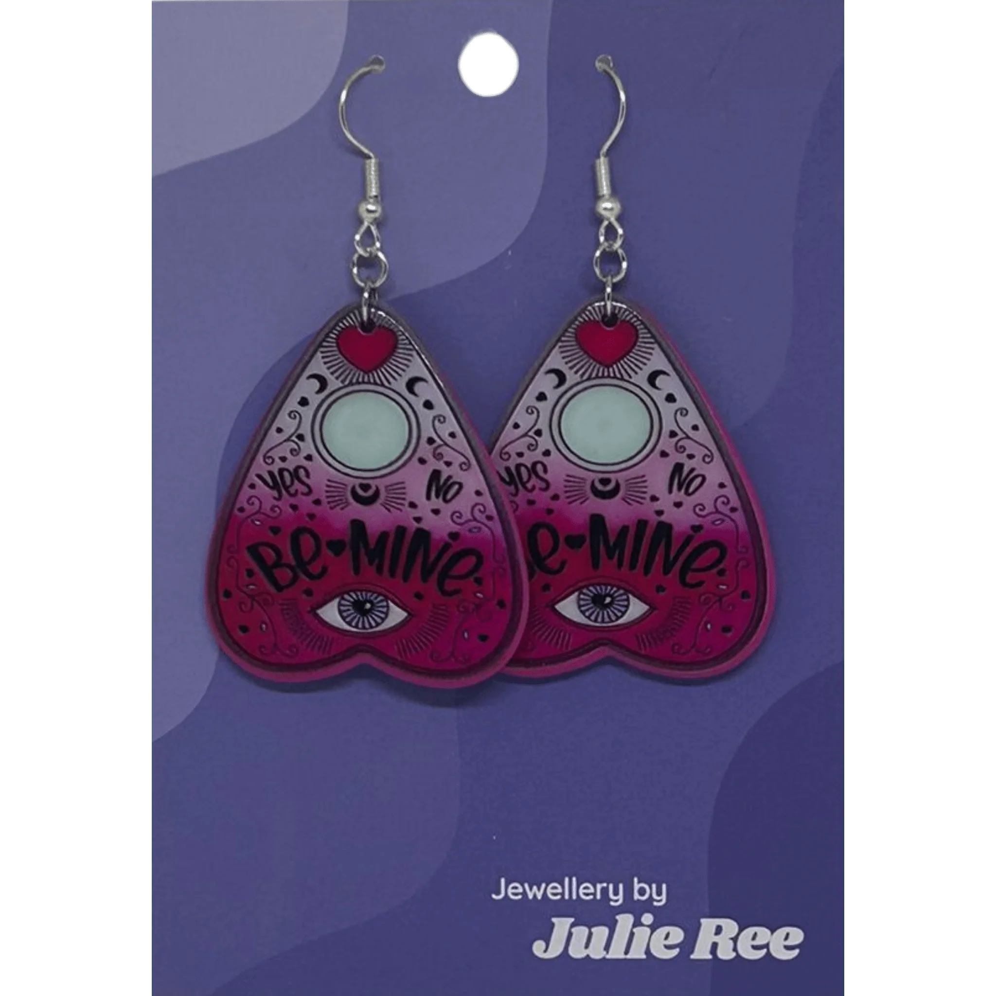 Julie Ree Earrings - Be Mine Planchette