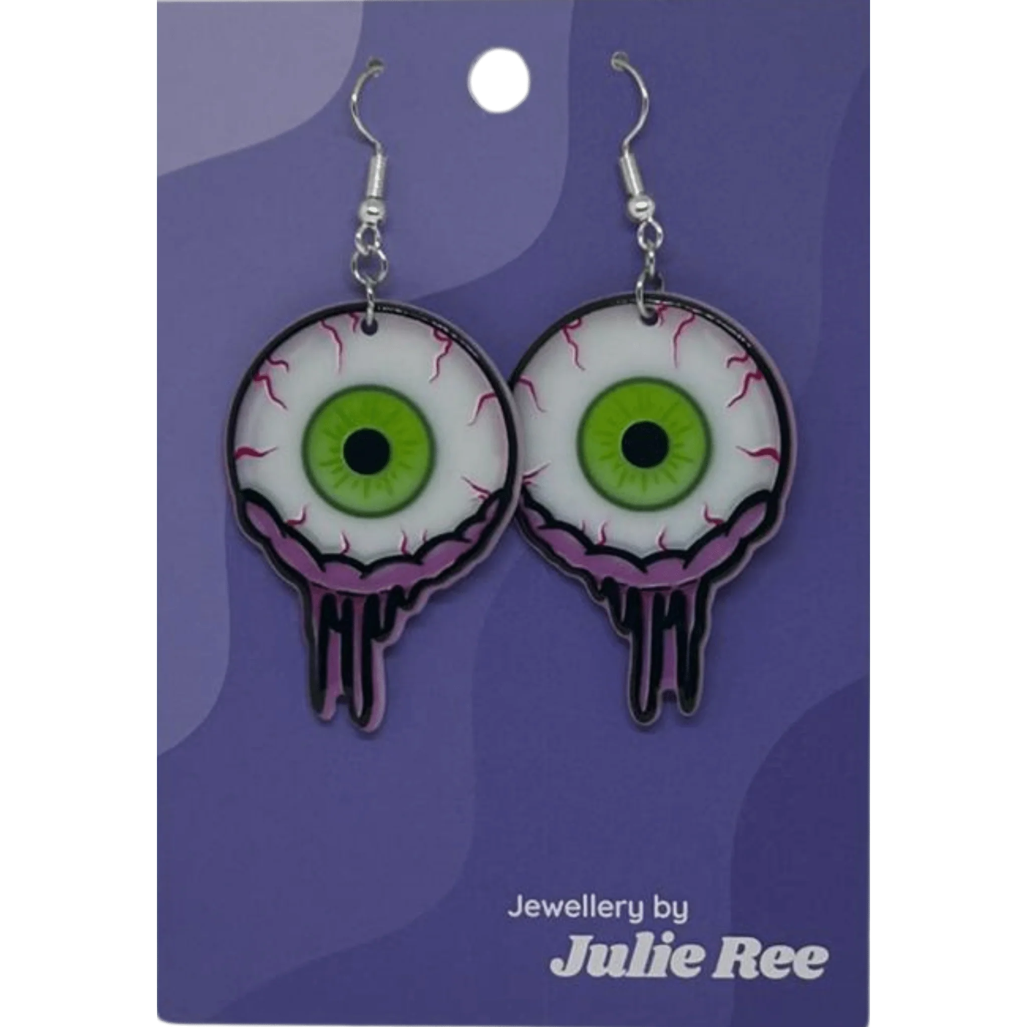 Julie Ree Earrings - Dripping Eye