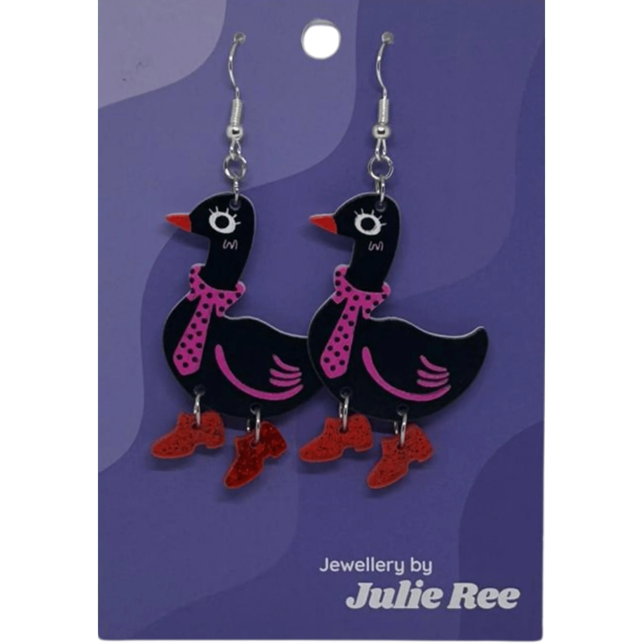 Julie Ree Earrings - Funky Duck