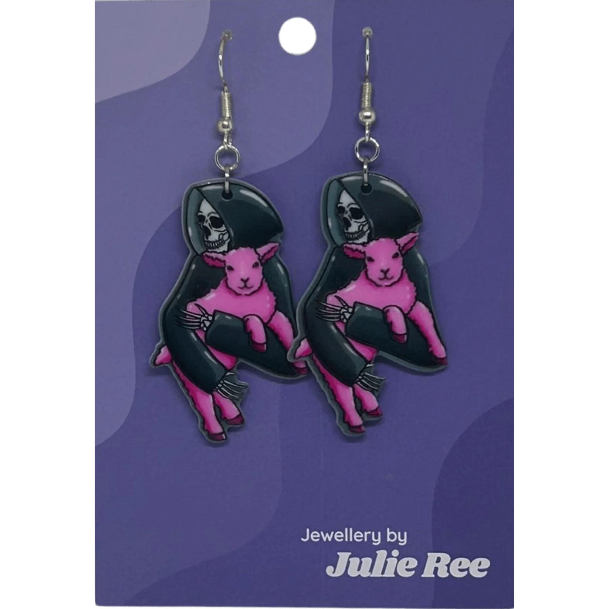 Julie Ree Earrings - Grim With Goat