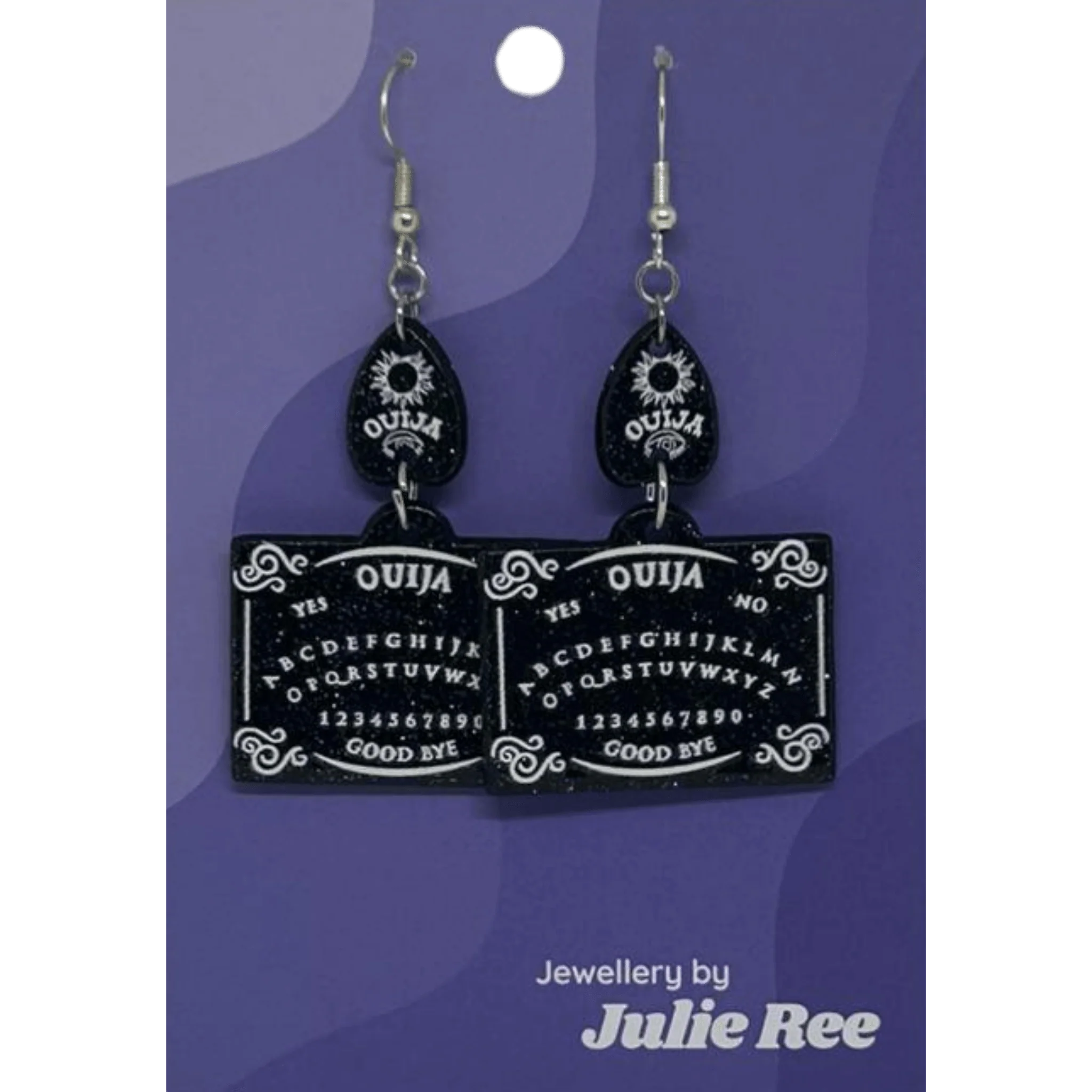 Julie Ree Earrings - Ouija Board