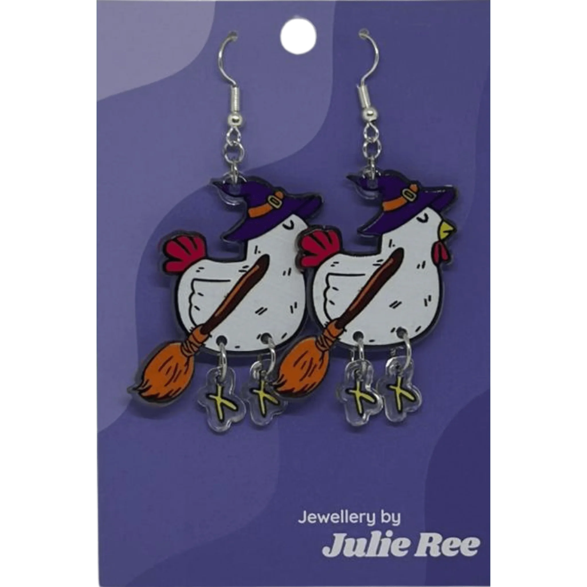 Julie Ree Earrings - Witch Chicken
