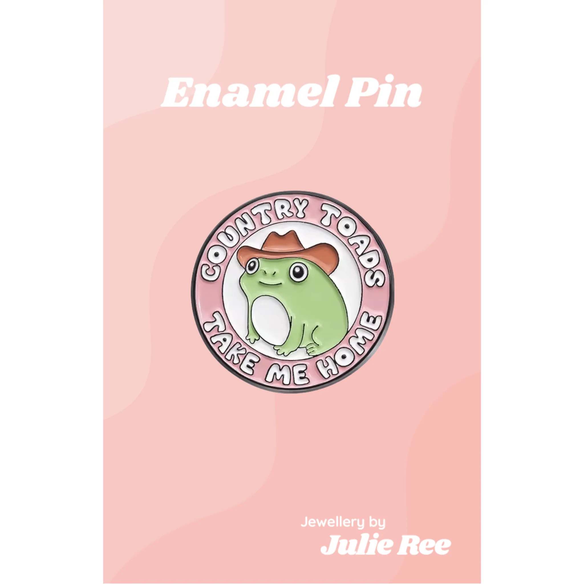 Julie Ree Enamel Pin - Country Toads