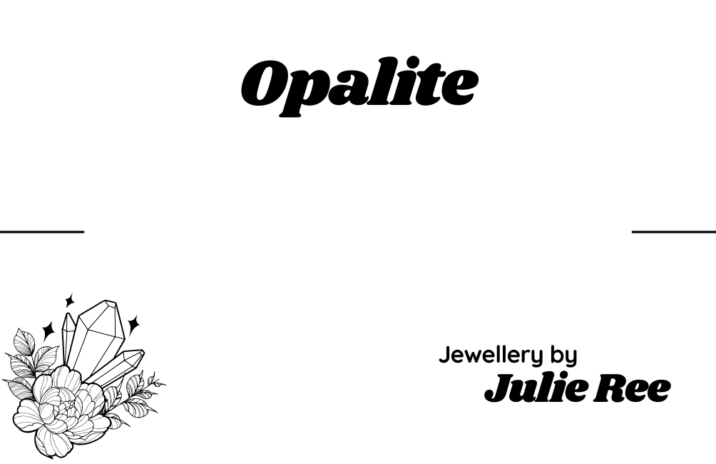 Julie Ree Gemstone Chip Bracelet - Opalite - Image 2