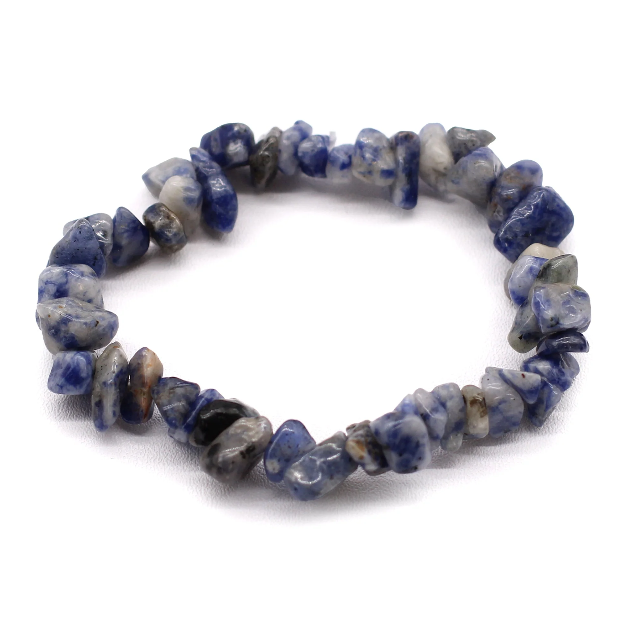 Julie Ree Gemstone Chip Bracelet - Sodalite