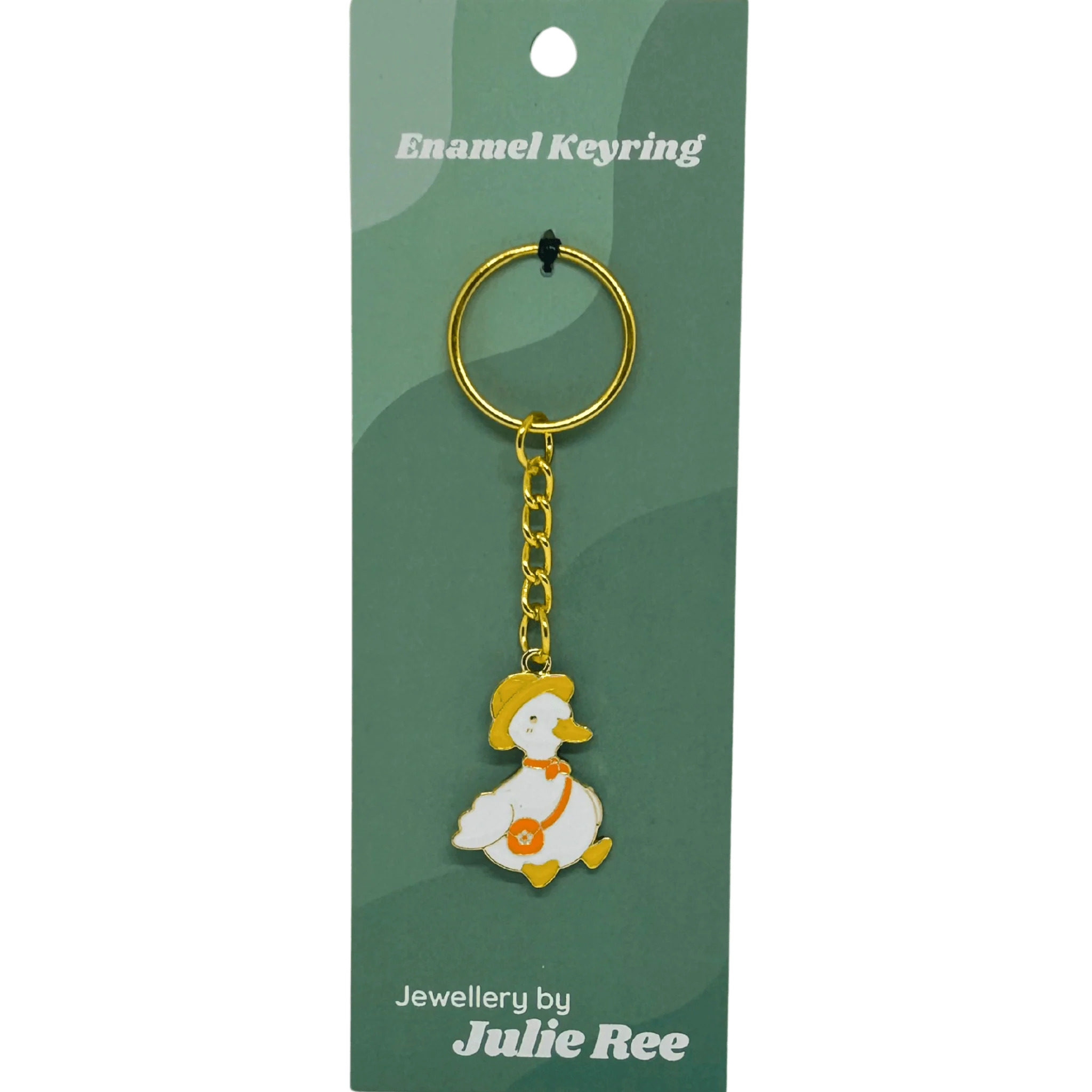 Sunhat Duck Keyring – Jewellery By Julie Ree
