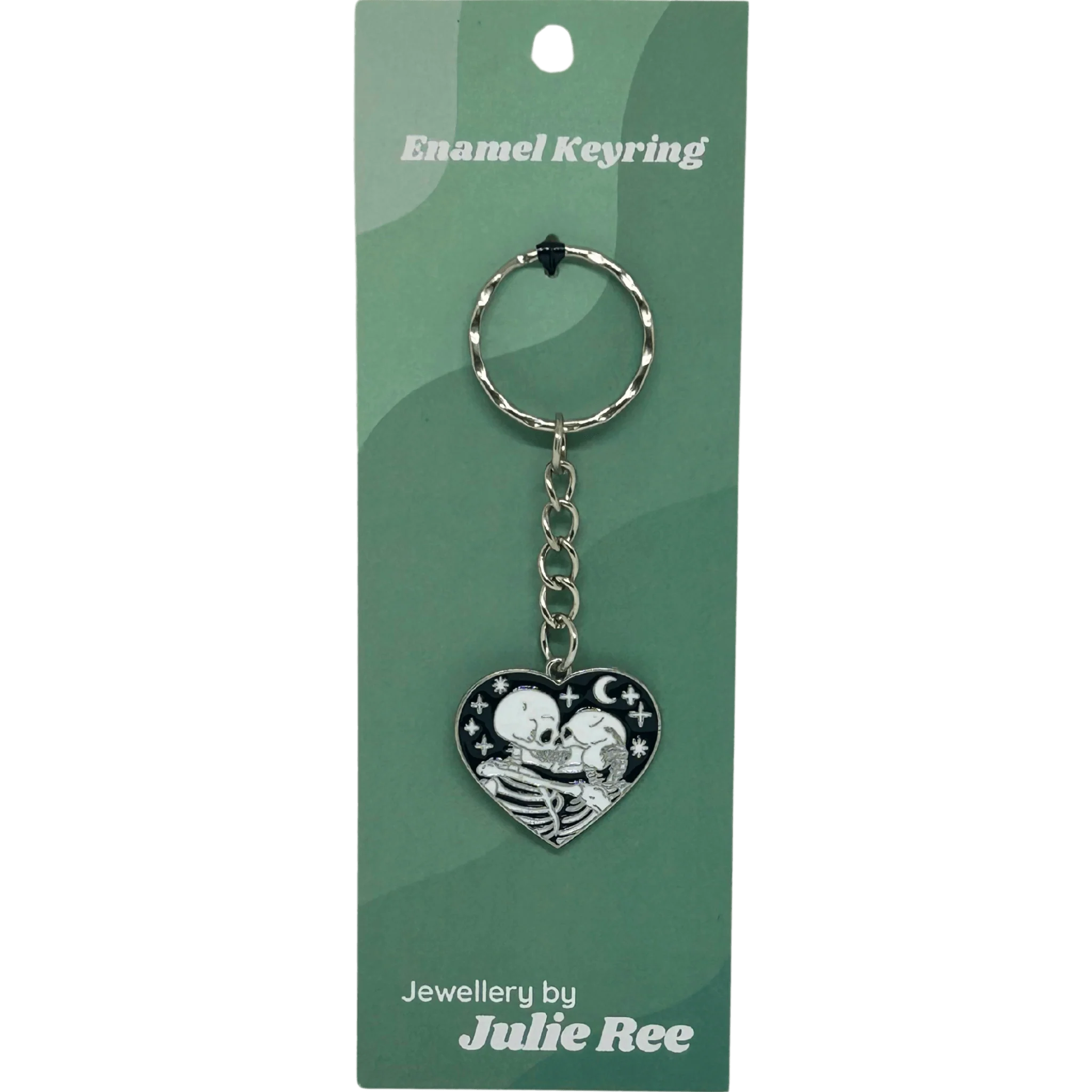 Skeleton Love Keyring β Jewellery By Julie Ree