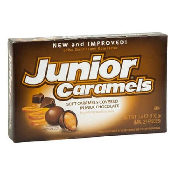 Junior Caramels Box 102g