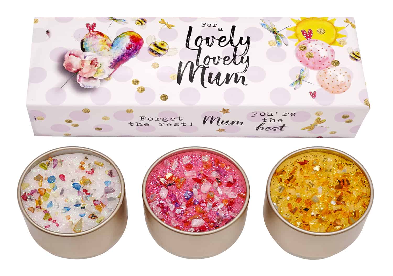 Just Because Candles Three Lites - Lovely Mum