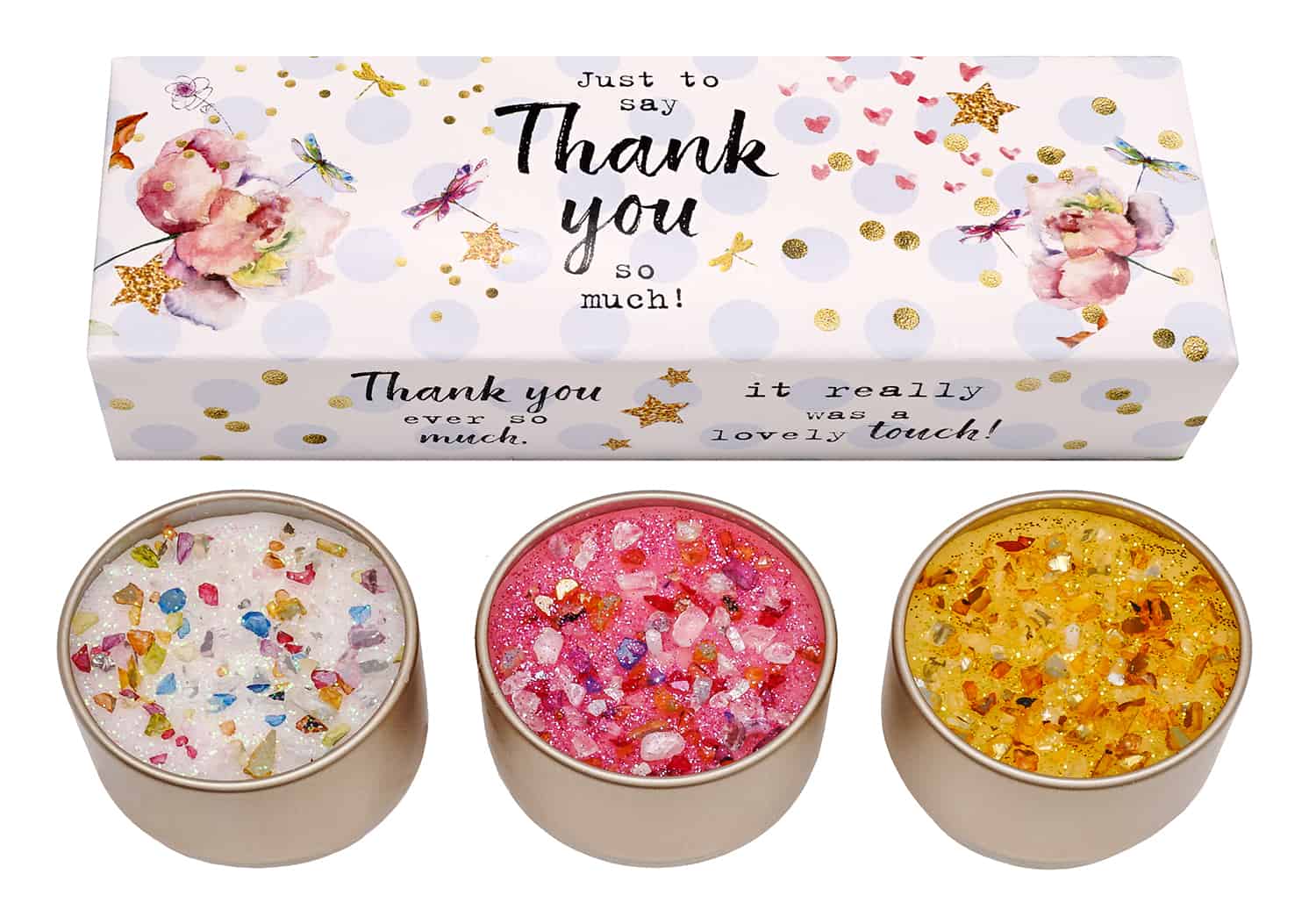 Just Because Candles Three Lites - Thank You