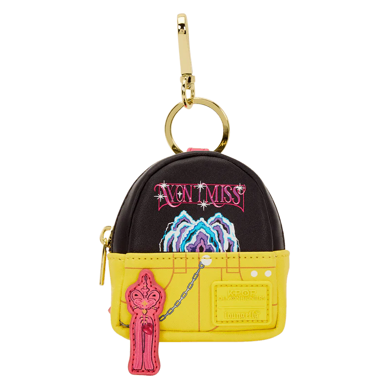 Loungefly K-Pop Demon Hunters Cosplay Mystery Mini Backpack Keychain Charm - Image 4