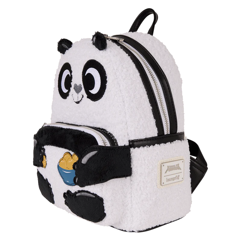 Loungefly Kung Fu Panda Plush Cosplay Mini Backpack - Image 2