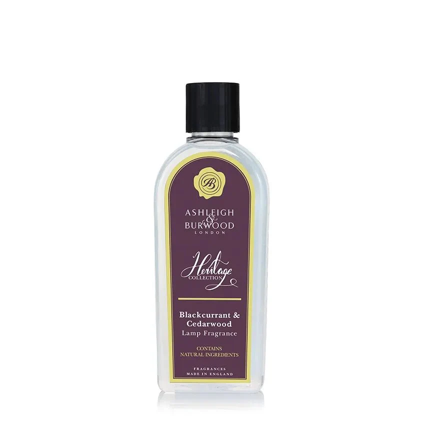 Lamp Fragrance 500ml - Blackcurrant & Cedarwood