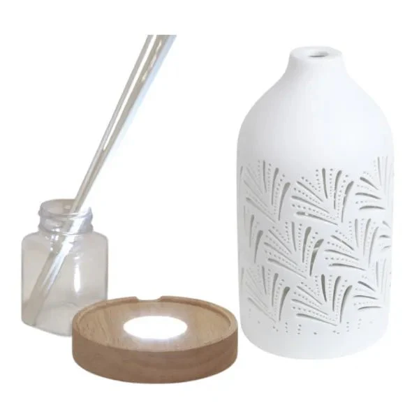 LED Ceramic Reed Diffuser – Fan Design - Image 3